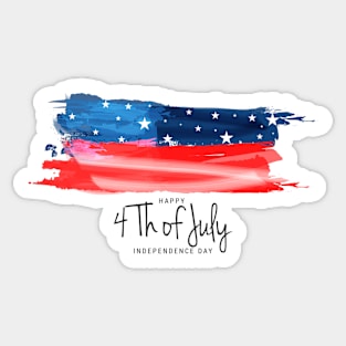 4th of july Sticker